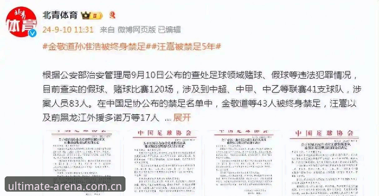 JBO竞技平台 足协第三批禁足名单深度解读:65人受罚 vs 17人终身禁赛,中国足球反腐风暴再升级